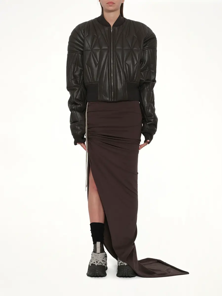 Rick Owens Rick Owens x Moncler Geocamo Cropped Jacket | Thumbnail 7