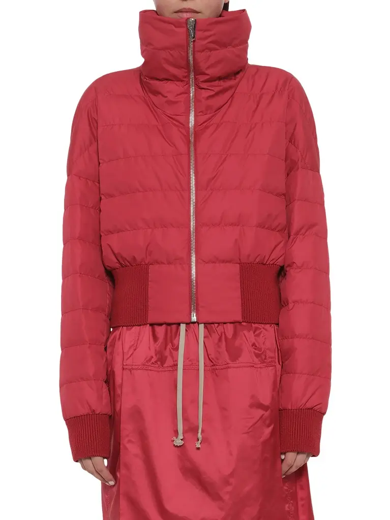 Rick Owens Rick Owens x Moncler Cropped Jacket | Image 1 Rick Owens Rick Owens x Moncler Cropped Jacket | Image 1