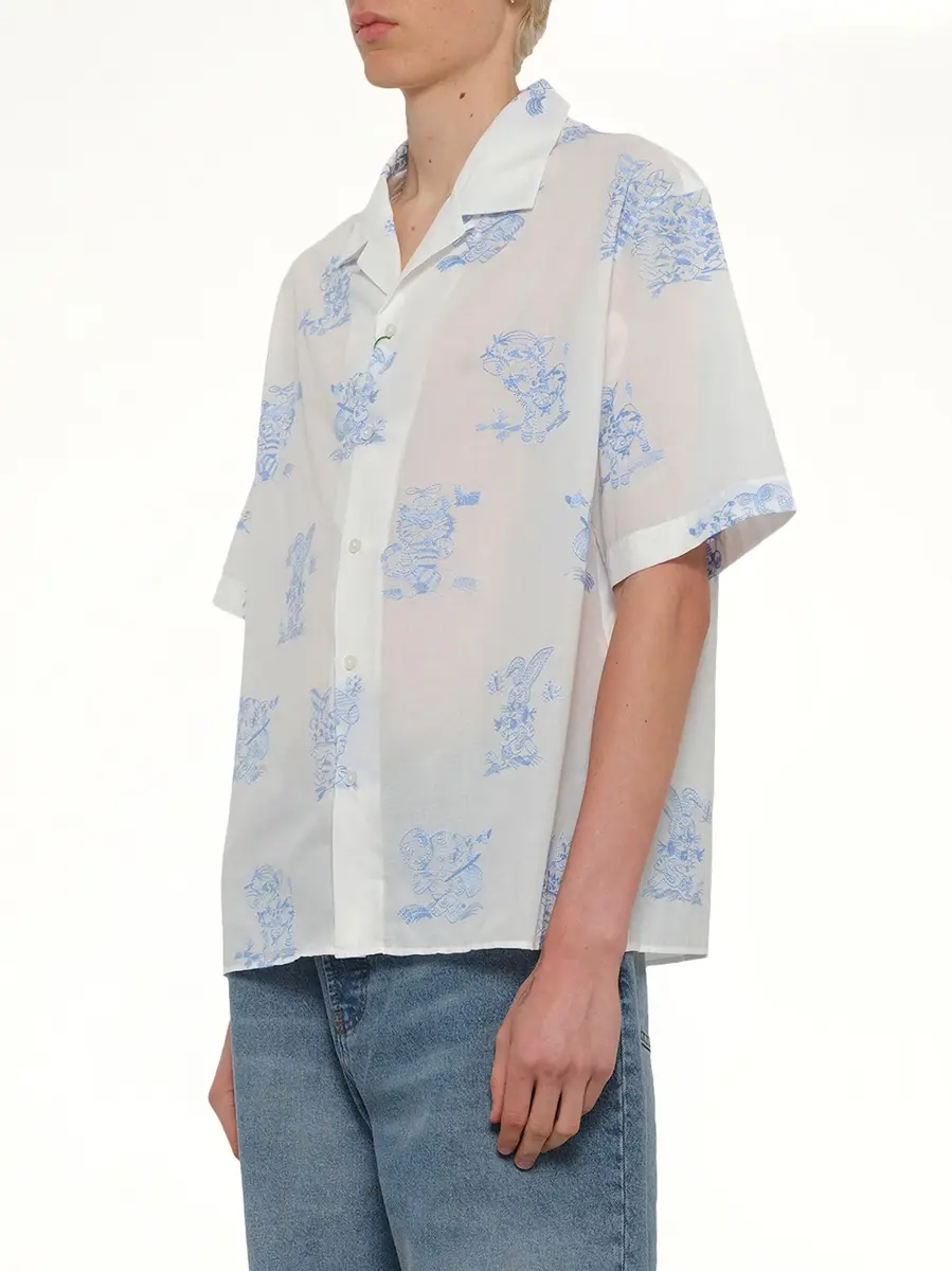 KENZO Cartoon Hawaiian Short Sleeve Shirt | Thumbnail 2