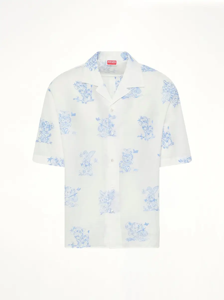 KENZO Cartoon Hawaiian Short Sleeve Shirt | Thumbnail 3