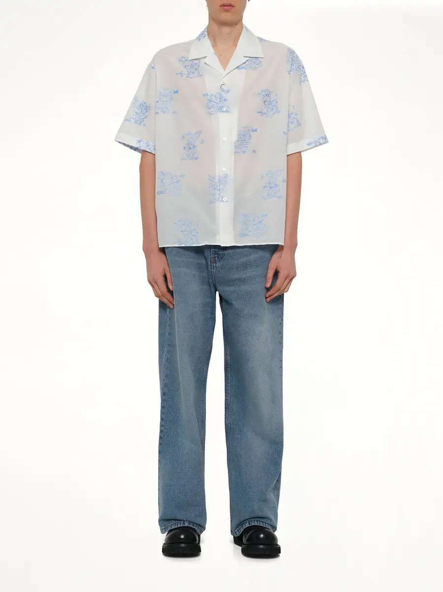 KENZO Cartoon Hawaiian Short Sleeve Shirt | Thumbnail 7