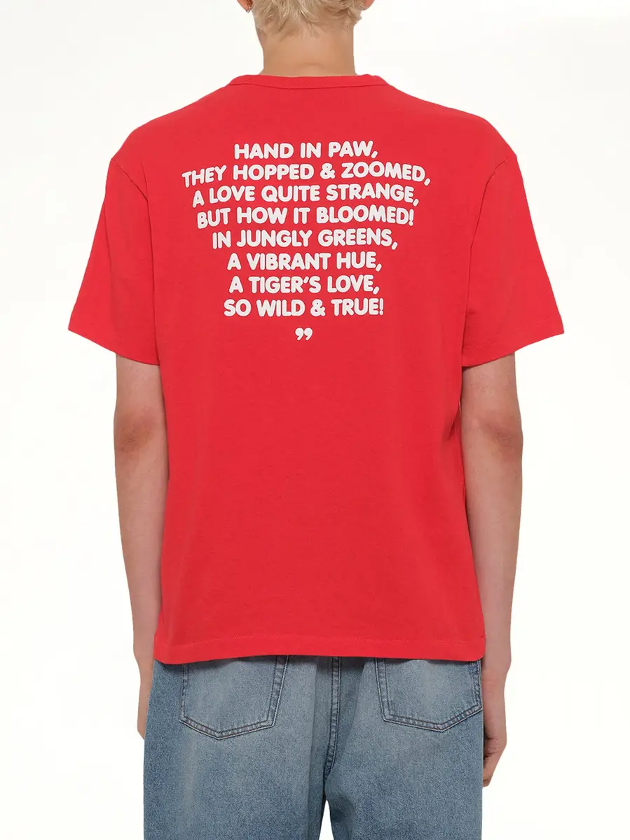 KENZO Kenzo Cartoon Classic T-shirt in Cherry | Thumbnail 5 KENZO Kenzo Cartoon Classic T-shirt in Cherry | Thumbnail 5