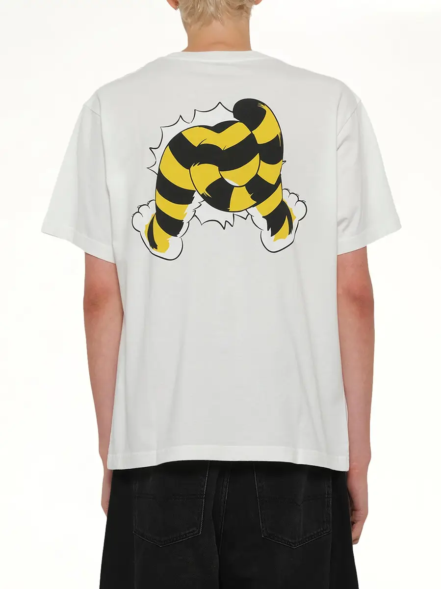 KENZO Kenzo Wild Tiger Oversize T-shirt in Off White | Thumbnail 5 KENZO Kenzo Wild Tiger Oversize T-shirt in Off White | Thumbnail 5