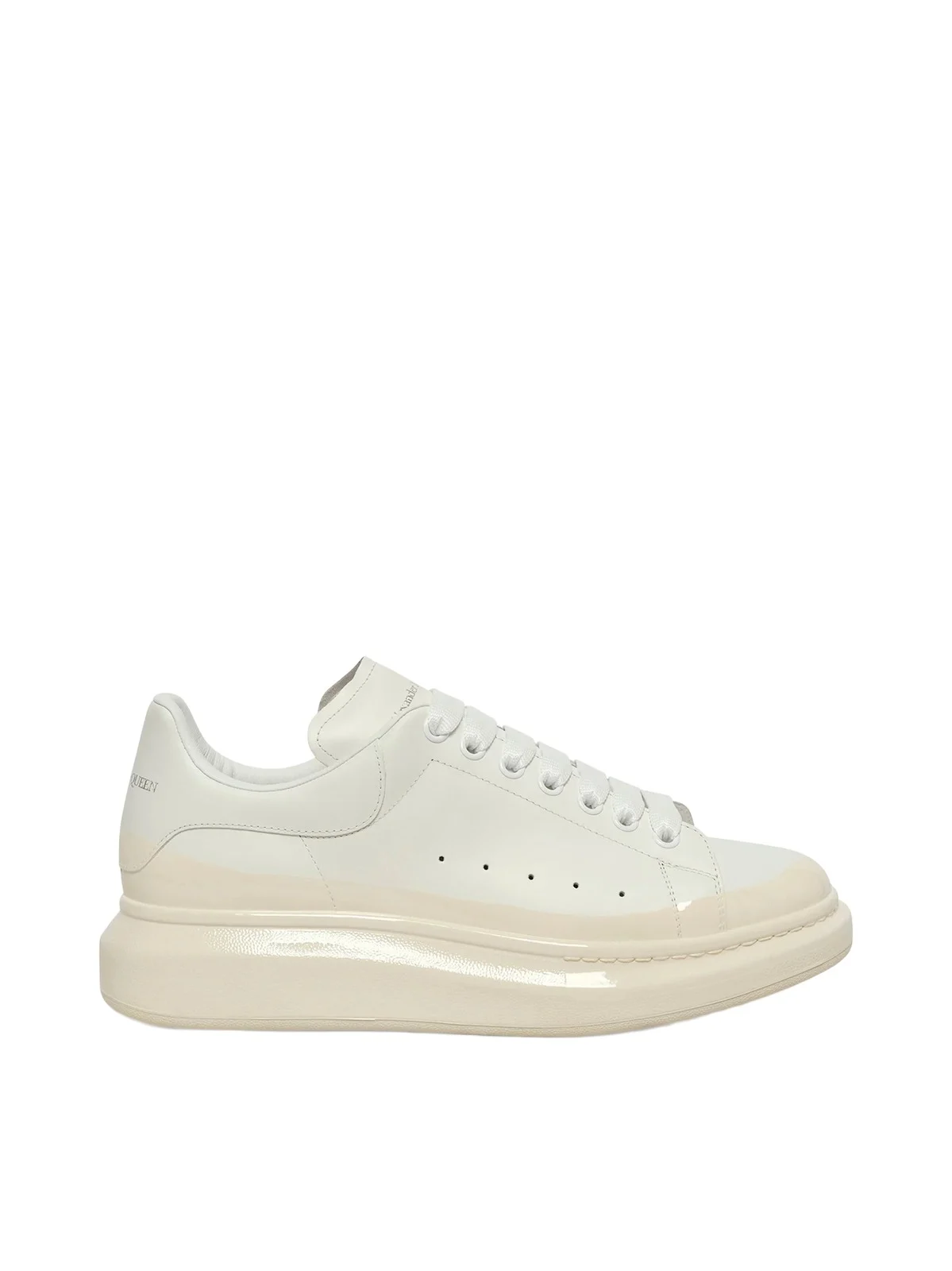 Larry Oversized Sneaker in White/latte Larry Oversized Sneaker in White/latte