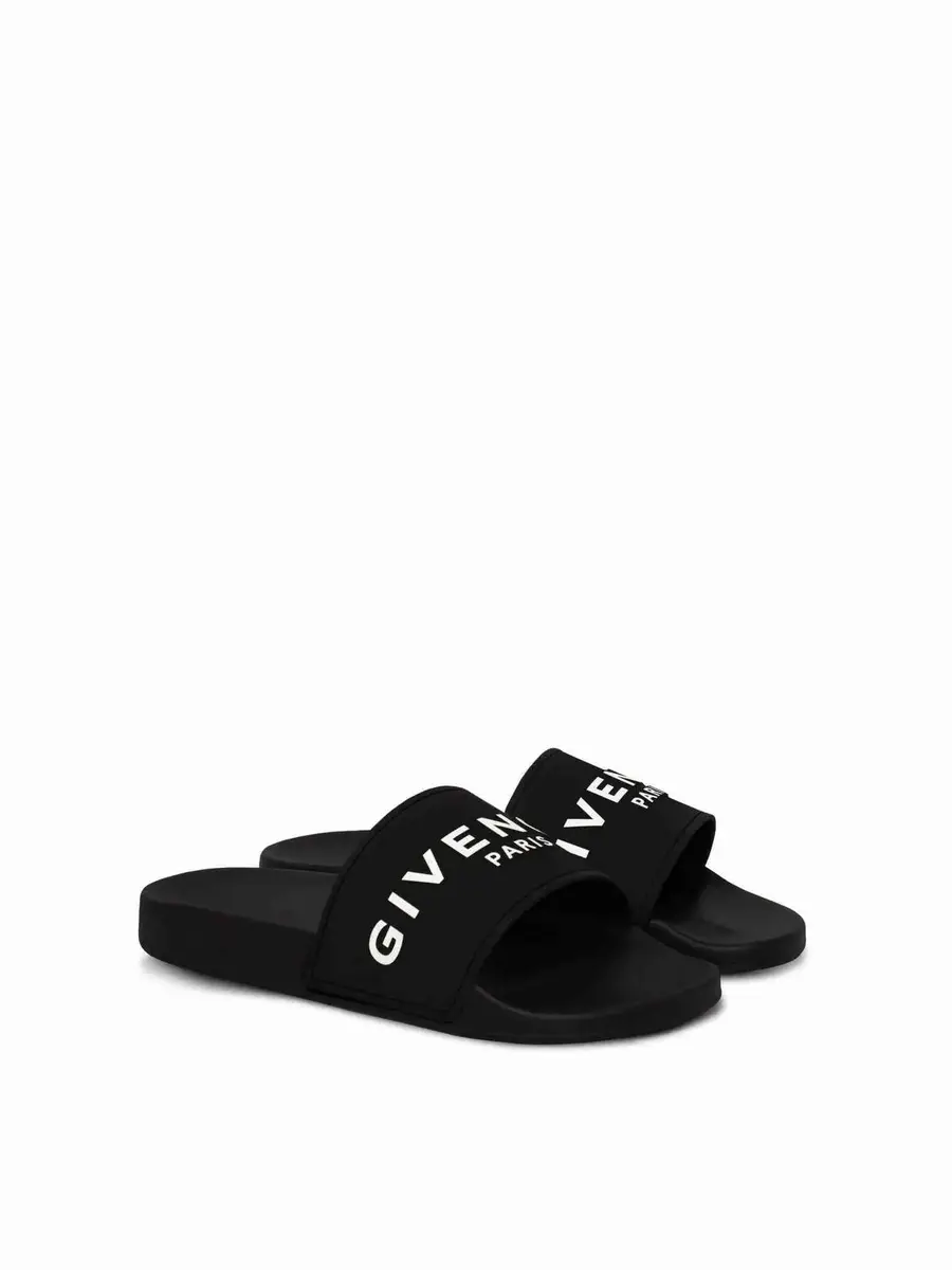 Givenchy Logo Flat Sandal With Raised | Thumbnail 3