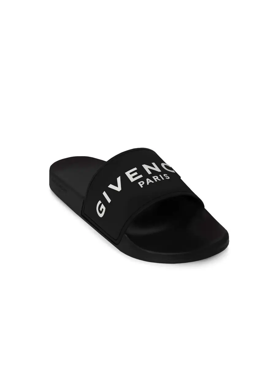 Givenchy Logo Flat Sandal With Raised | Thumbnail 4