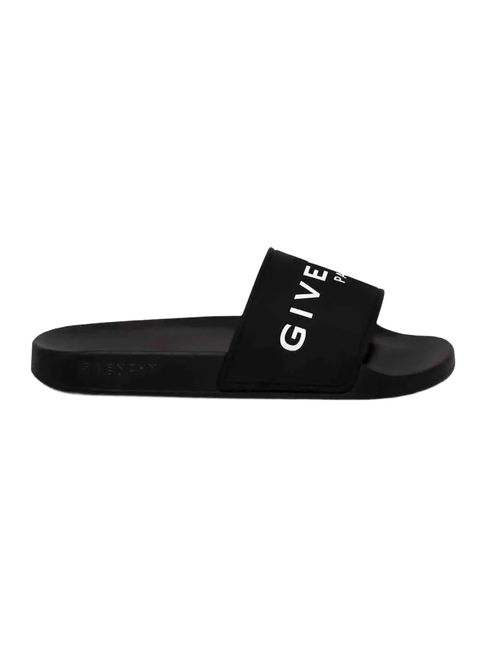 Givenchy Logo Flat Sandal With Raised