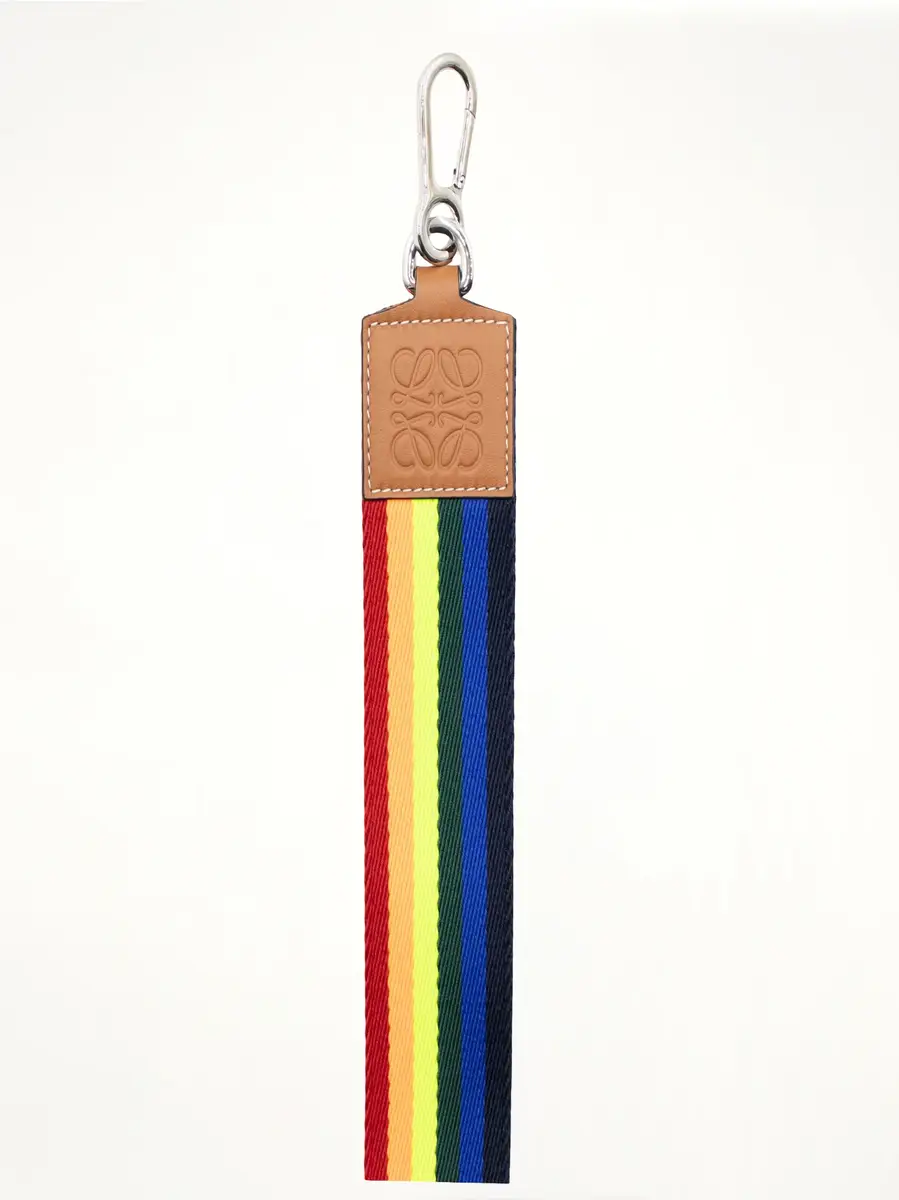 Loewe Rainbow Strap in Cotton And Calfskin Multicolor | Thumbnail 2 Loewe Rainbow Strap in Cotton And Calfskin Multicolor | Thumbnail 2