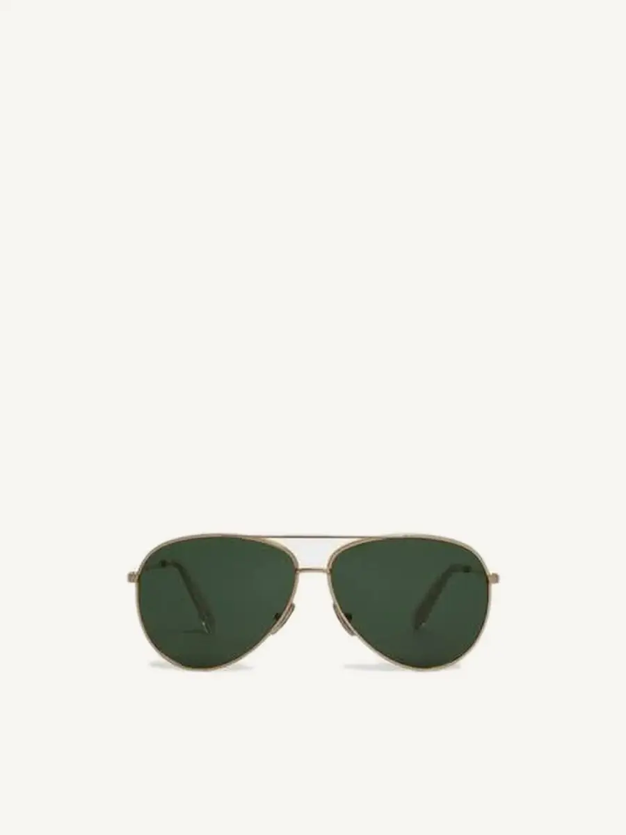 Celine Metal Frame 02 Sun in Gold/green | Thumbnail 2 Celine Metal Frame 02 Sun in Gold/green | Thumbnail 2