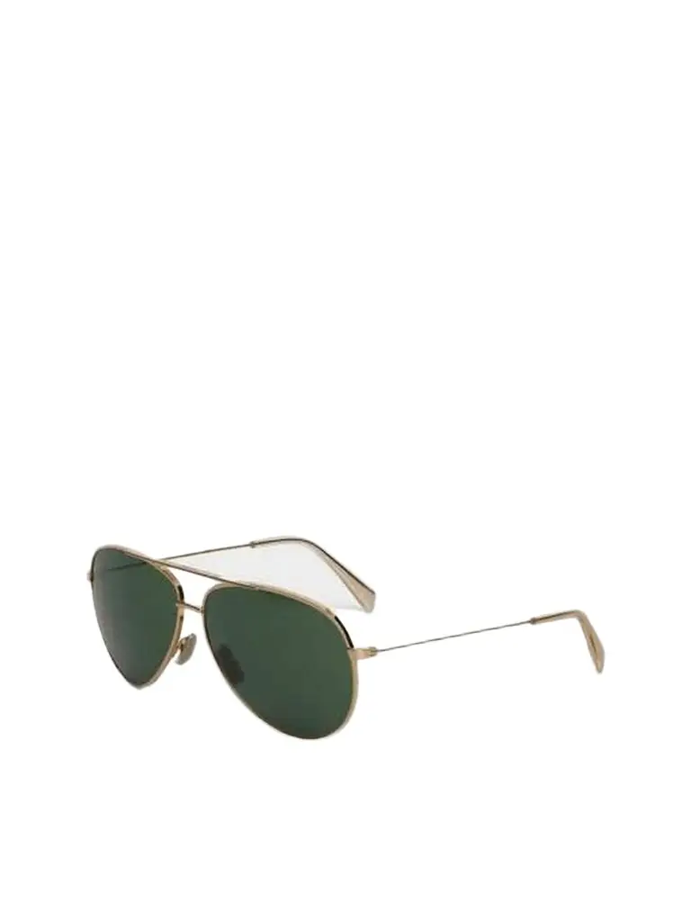 Celine Metal Frame 02 Sun in Gold/green