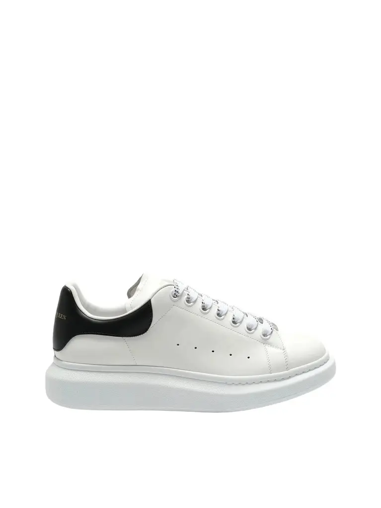 Alexander McQueen Larry Oversized Sneaker in White/black | Image 1 Alexander McQueen Larry Oversized Sneaker in White/black | Image 1