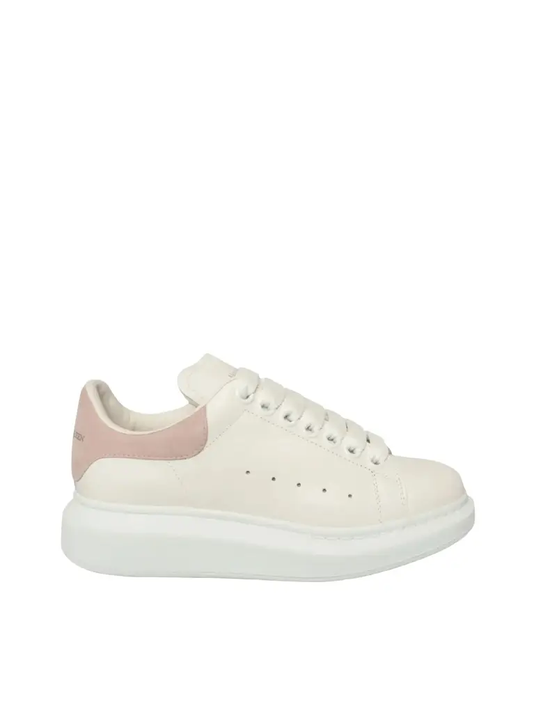 Alexander McQueen Larry Oversized Sneaker in White/patchouli White | Image 1 Alexander McQueen Larry Oversized Sneaker in White/patchouli White | Image 1