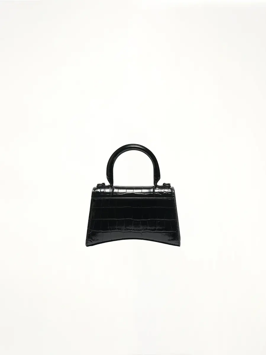 Balenciaga Hourglass XS Croco Embossed Bag | Thumbnail 4 Balenciaga Hourglass XS Croco Embossed Bag | Thumbnail 4
