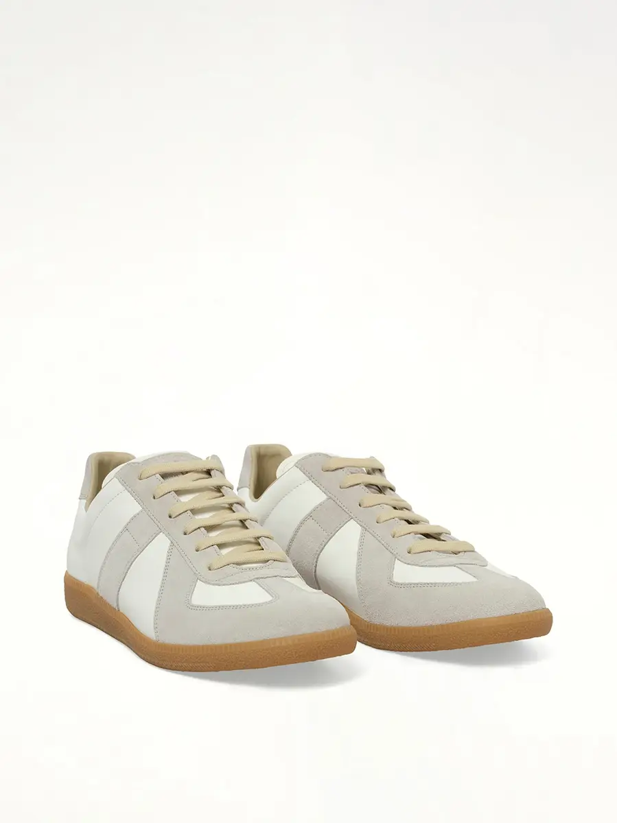 Maison Margiela Replica Leather Sneakers | Thumbnail 3 Maison Margiela Replica Leather Sneakers | Thumbnail 3