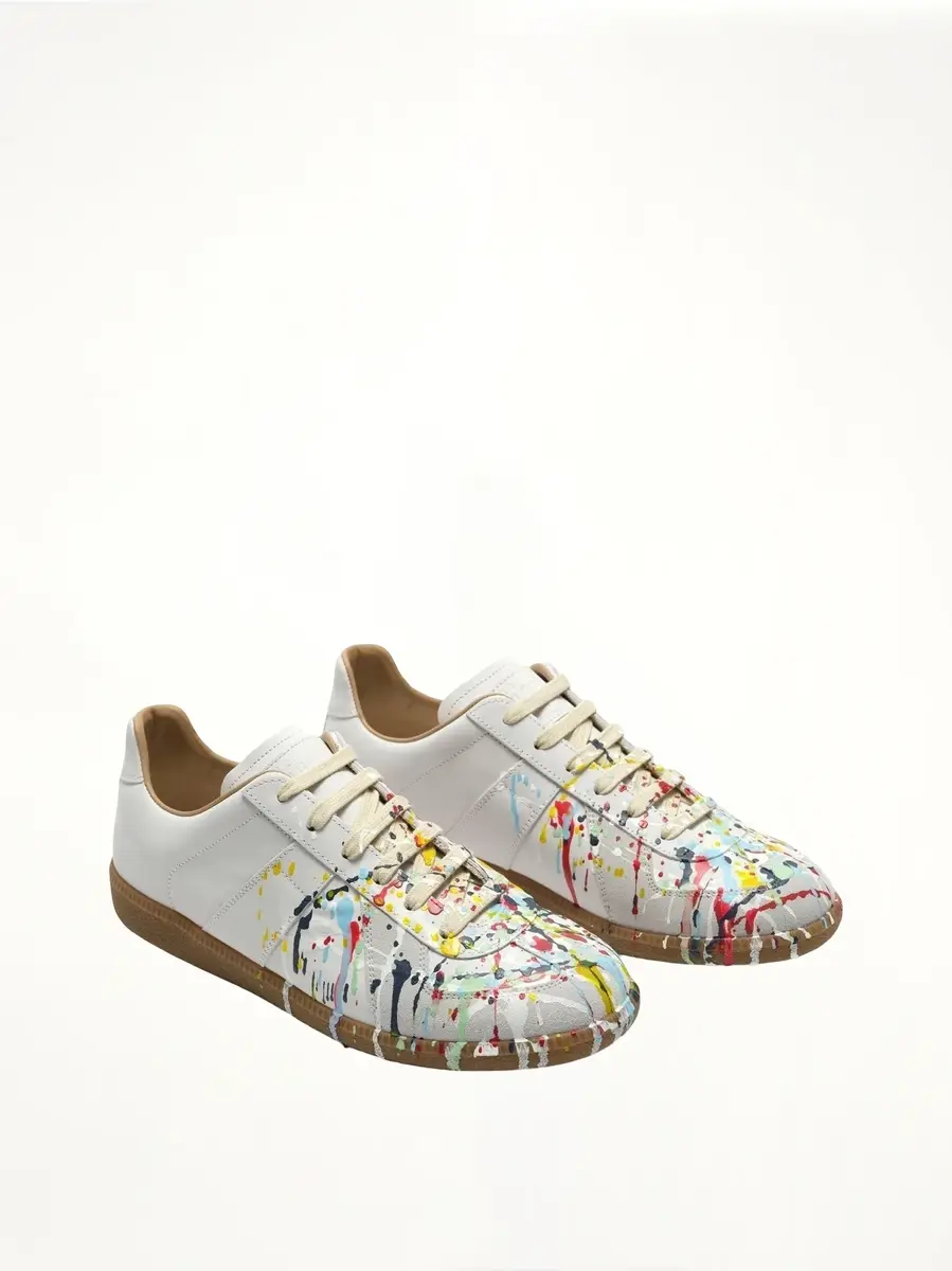 Maison Margiela Replica Paint Splatter Sneaker | Thumbnail 3 Maison Margiela Replica Paint Splatter Sneaker | Thumbnail 3
