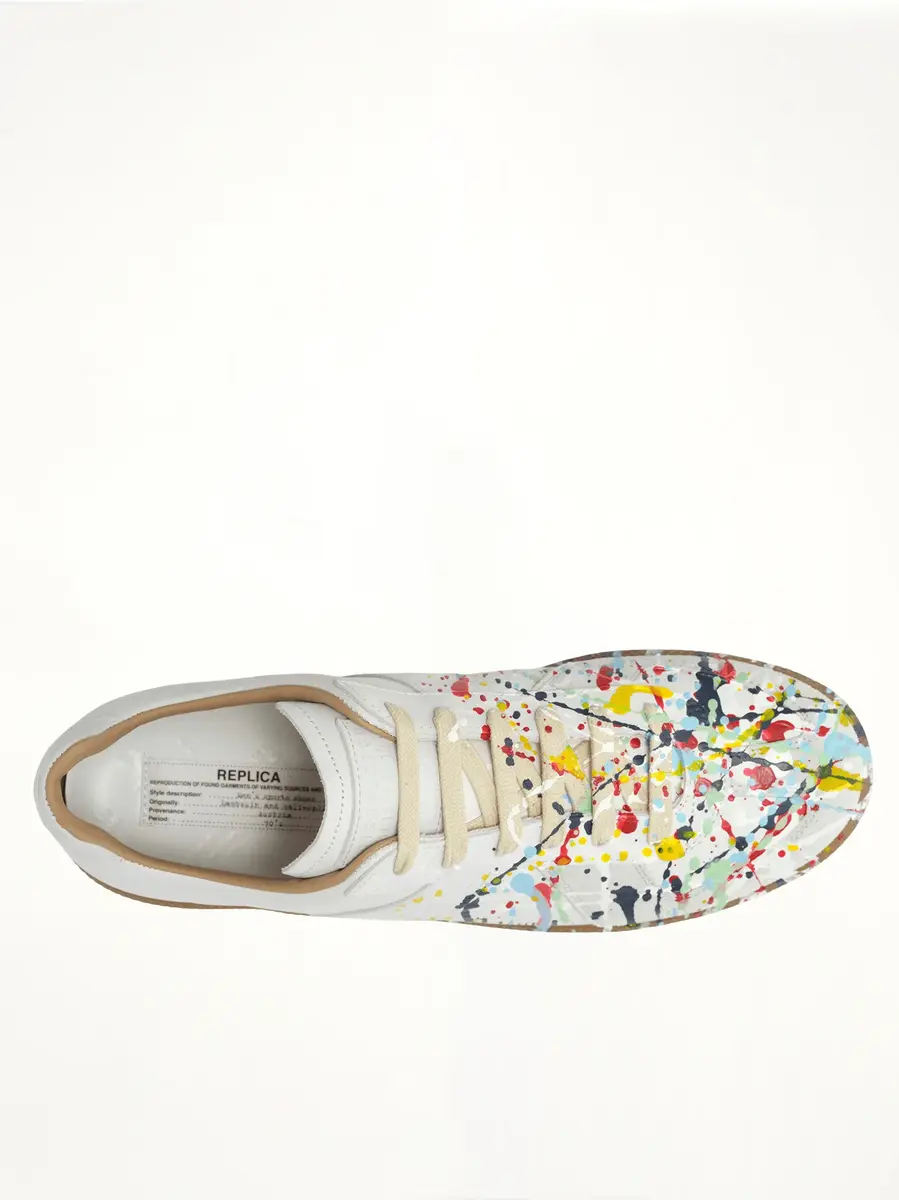Maison Margiela Replica Paint Splatter Sneaker | Thumbnail 4