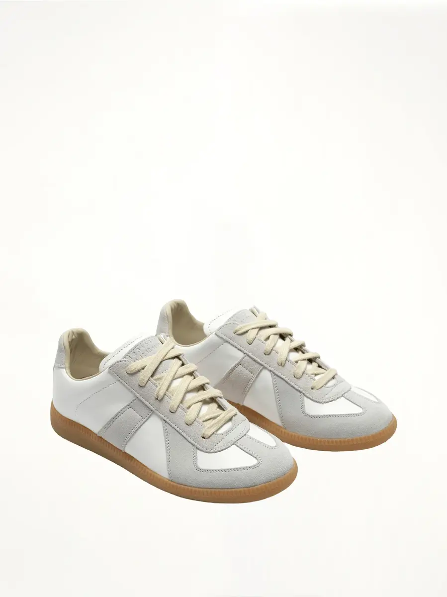 Maison Margiela Replica Leather Sneaker | Thumbnail 3 Maison Margiela Replica Leather Sneaker | Thumbnail 3