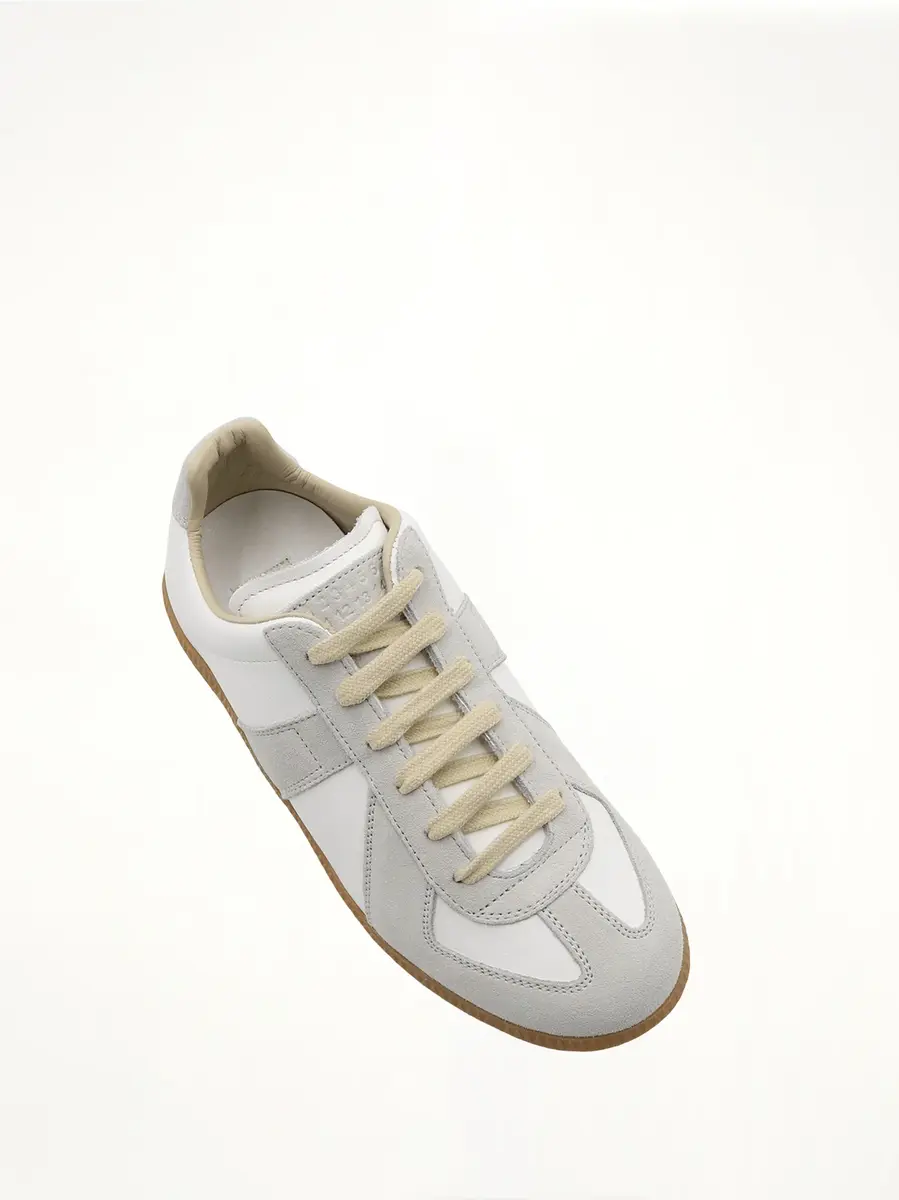 Maison Margiela Replica Leather Sneaker | Thumbnail 4 Maison Margiela Replica Leather Sneaker | Thumbnail 4