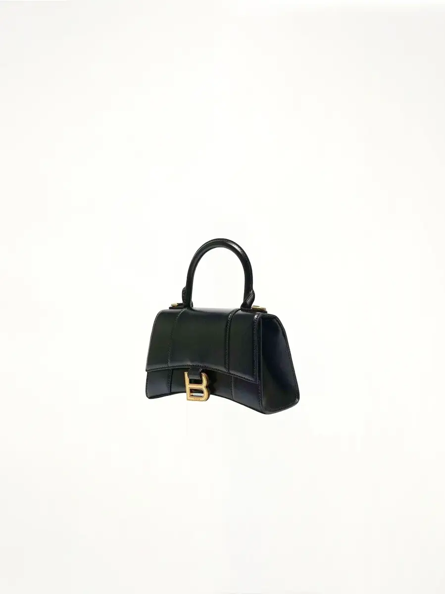 Balenciaga Hourglass XS Handbag in Box Calfskin Black | Thumbnail 2 Balenciaga Hourglass XS Handbag in Box Calfskin Black | Thumbnail 2