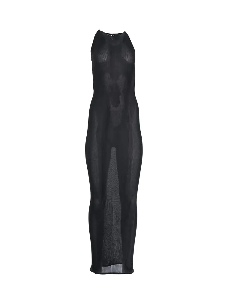 Givenchy Halter Long Silk Dress | Image 1 Givenchy Halter Long Silk Dress | Image 1