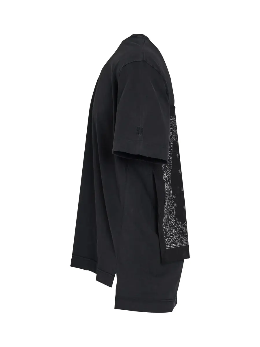 Givenchy Embroidered Bandanas Washed T-shirt | Thumbnail 2 Givenchy Embroidered Bandanas Washed T-shirt | Thumbnail 2