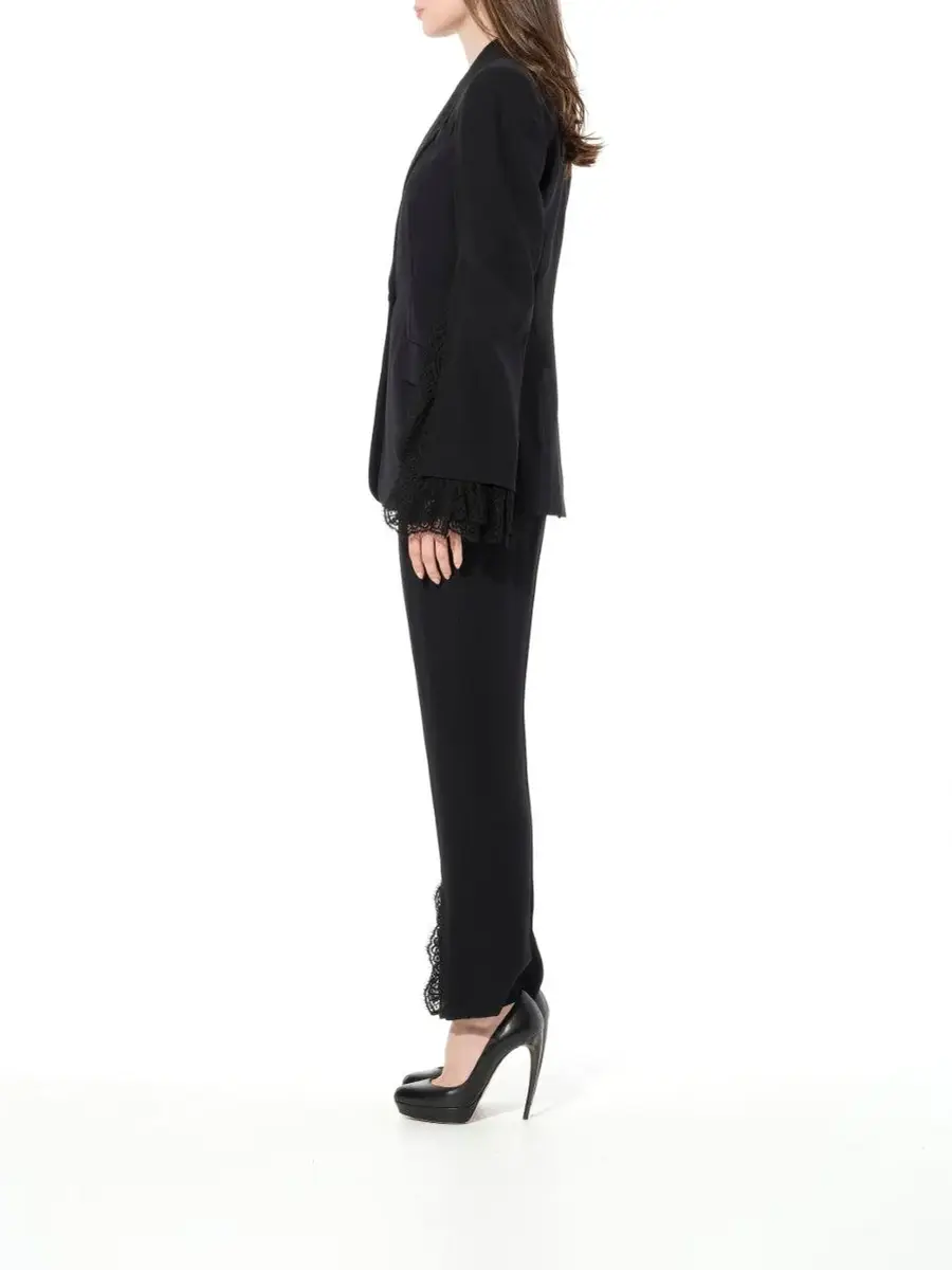 Alexander McQueen Leaf Lace Cig Pants | Thumbnail 2 Alexander McQueen Leaf Lace Cig Pants | Thumbnail 2