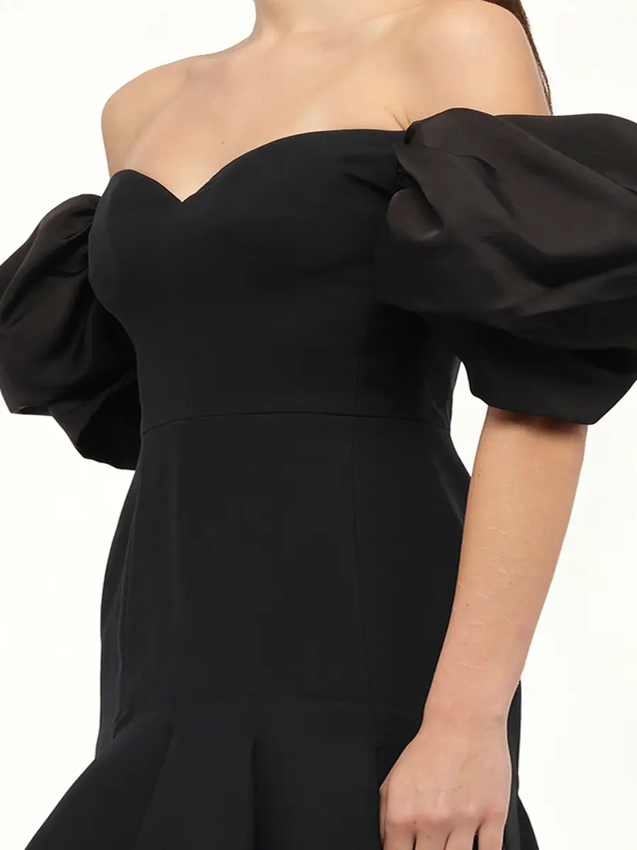 Alexander McQueen Wool Silk Dress | Thumbnail 2 Alexander McQueen Wool Silk Dress | Thumbnail 2