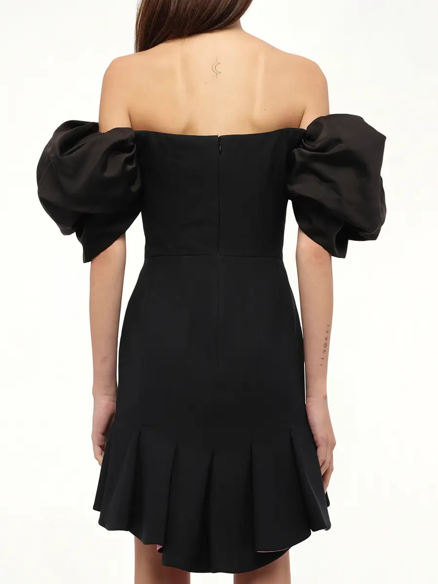 Alexander McQueen Wool Silk Dress | Thumbnail 6 Alexander McQueen Wool Silk Dress | Thumbnail 6