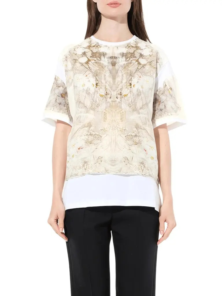 Alexander McQueen Trompe T-shirt | Image 1 Alexander McQueen Trompe T-shirt | Image 1