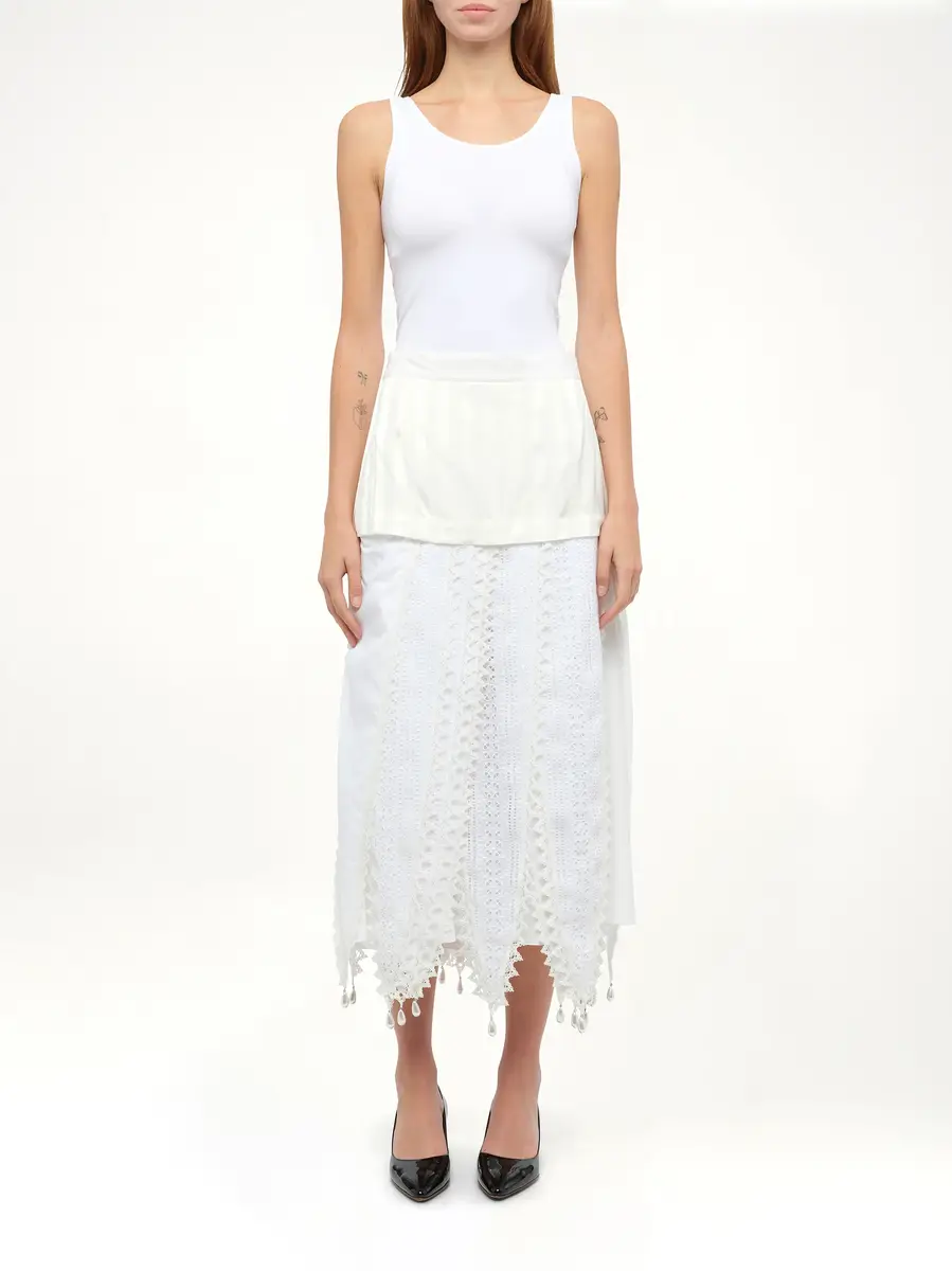 Loewe Lace Petal Skirt | Thumbnail 4 Loewe Lace Petal Skirt | Thumbnail 4