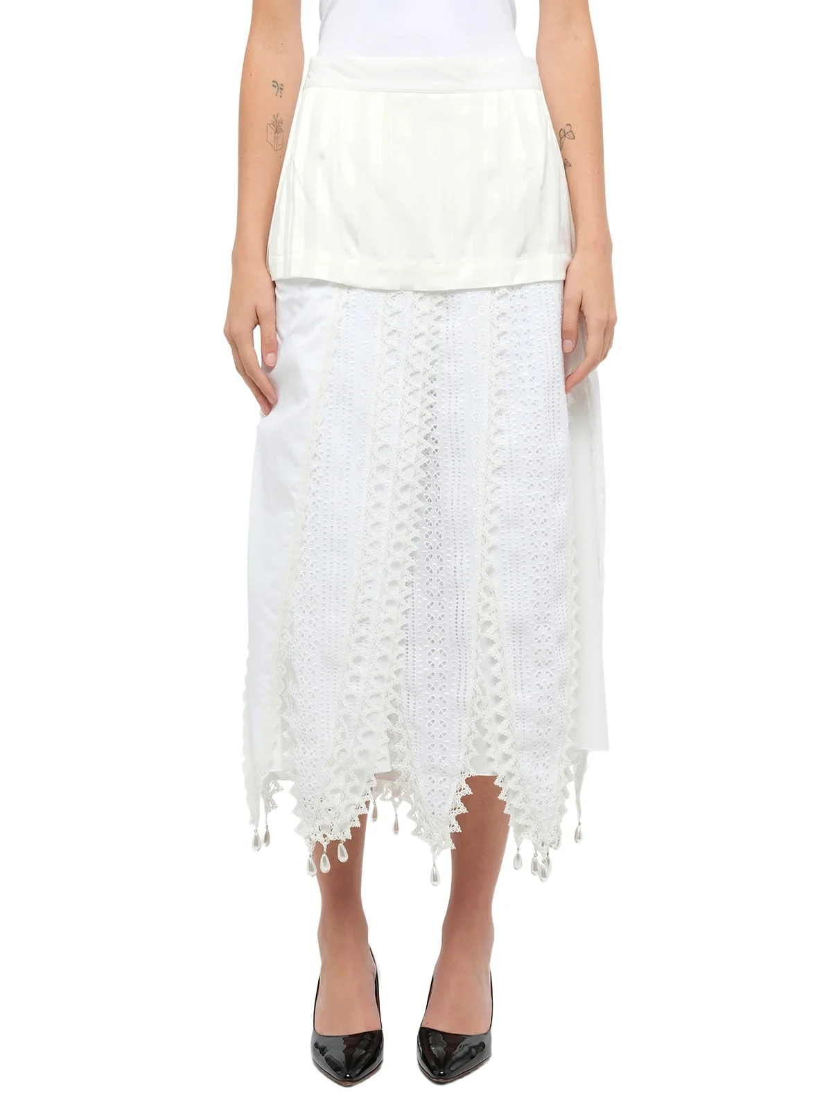 Loewe Lace Petal Skirt