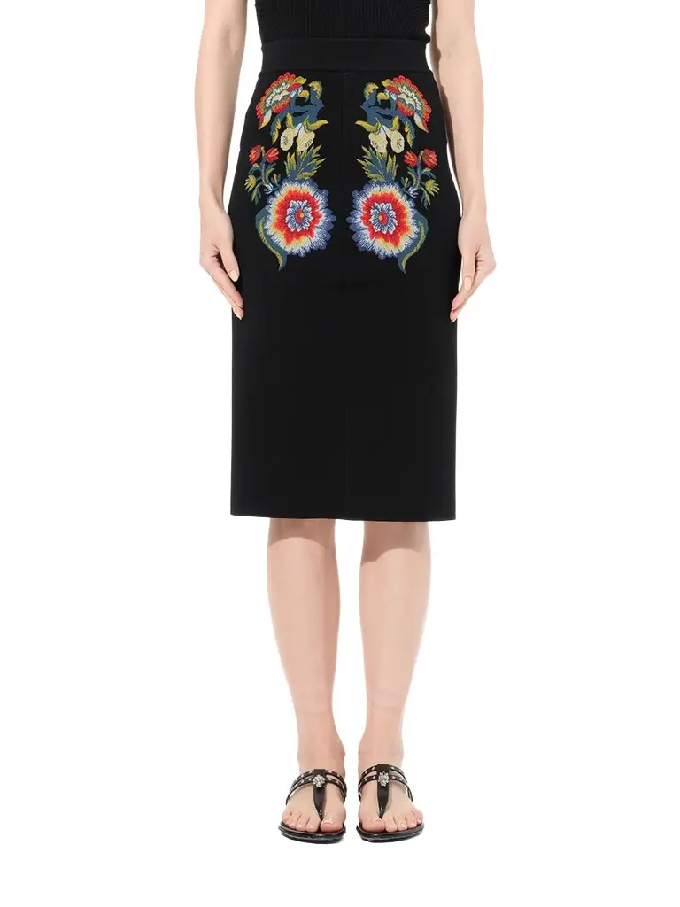 Alexander McQueen Pencil Knee Skirt | Image 1 Alexander McQueen Pencil Knee Skirt | Image 1