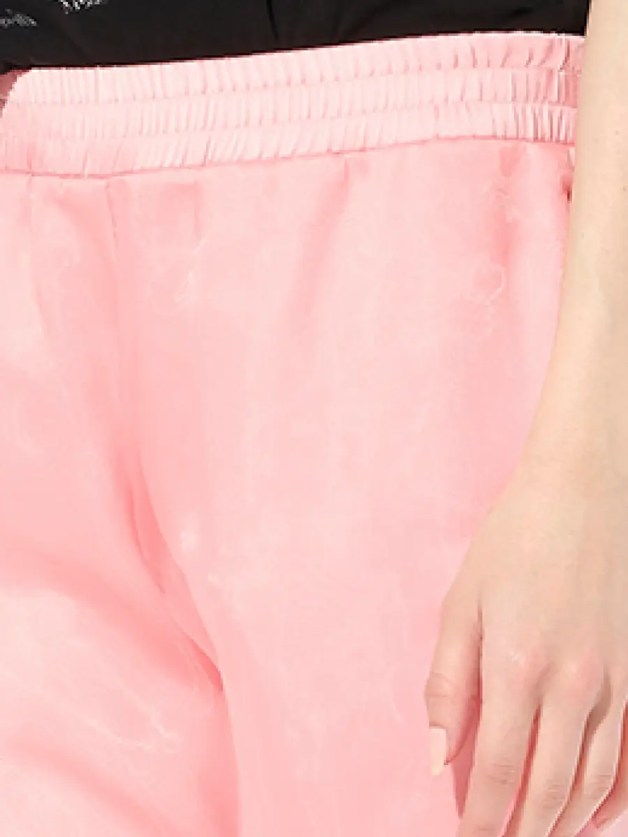 Alexander McQueen Satin Organza Jogger in Anemone | Thumbnail 2 Alexander McQueen Satin Organza Jogger in Anemone | Thumbnail 2