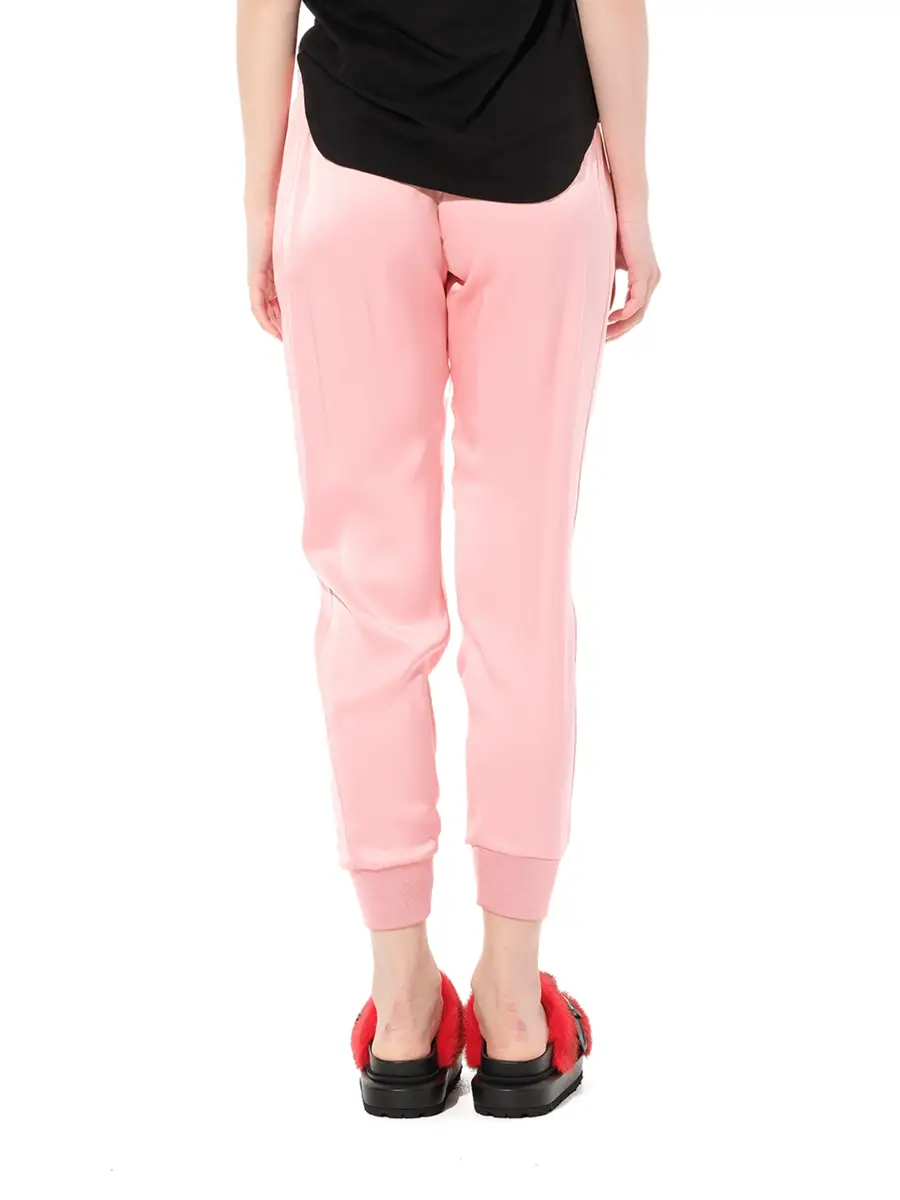 Alexander McQueen Satin Organza Jogger in Anemone | Thumbnail 6 Alexander McQueen Satin Organza Jogger in Anemone | Thumbnail 6