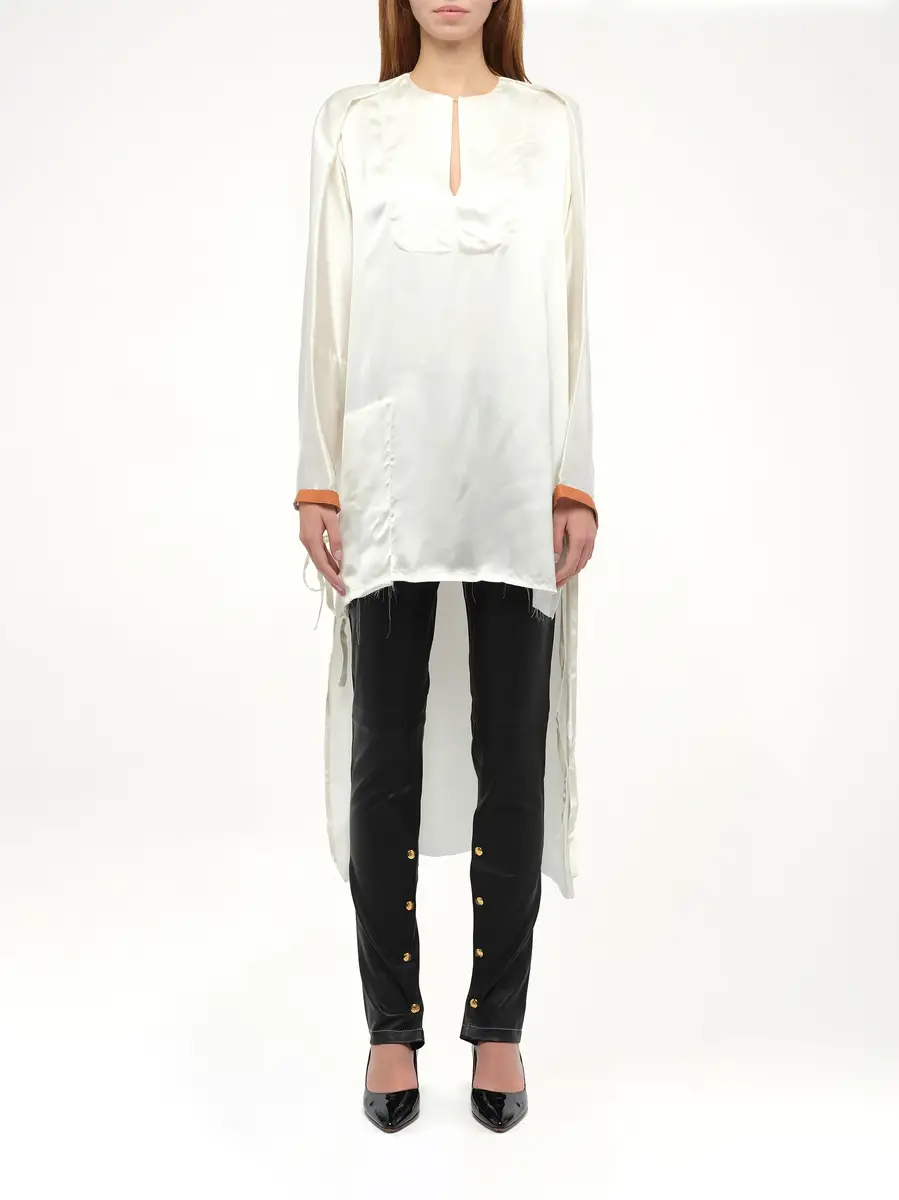 Loewe Satin Long Back Top | Thumbnail 4 Loewe Satin Long Back Top | Thumbnail 4