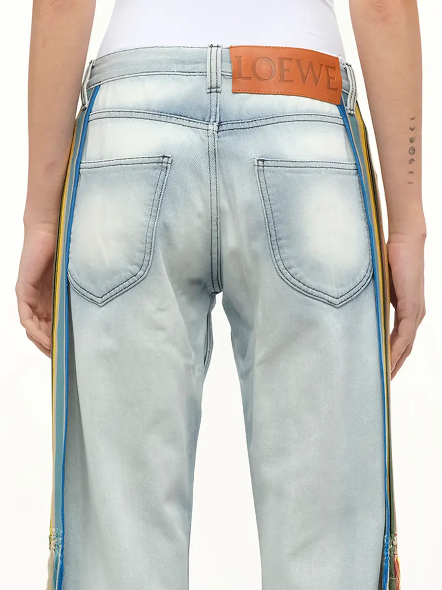 Loewe Stripe Bands Jeans in L Blue | Thumbnail 2 Loewe Stripe Bands Jeans in L Blue | Thumbnail 2