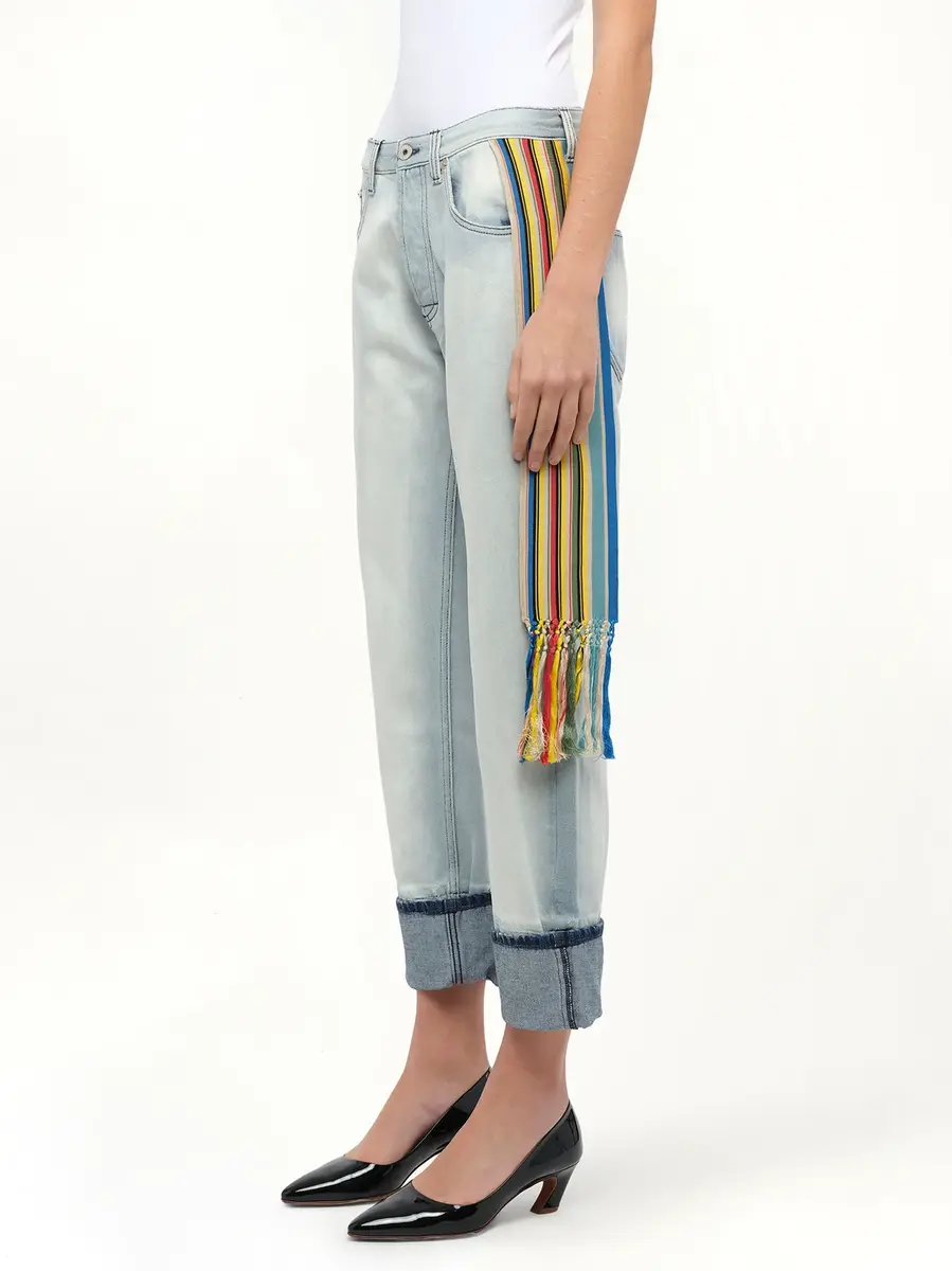 Loewe Stripe Bands Jeans in L Blue | Thumbnail 3 Loewe Stripe Bands Jeans in L Blue | Thumbnail 3