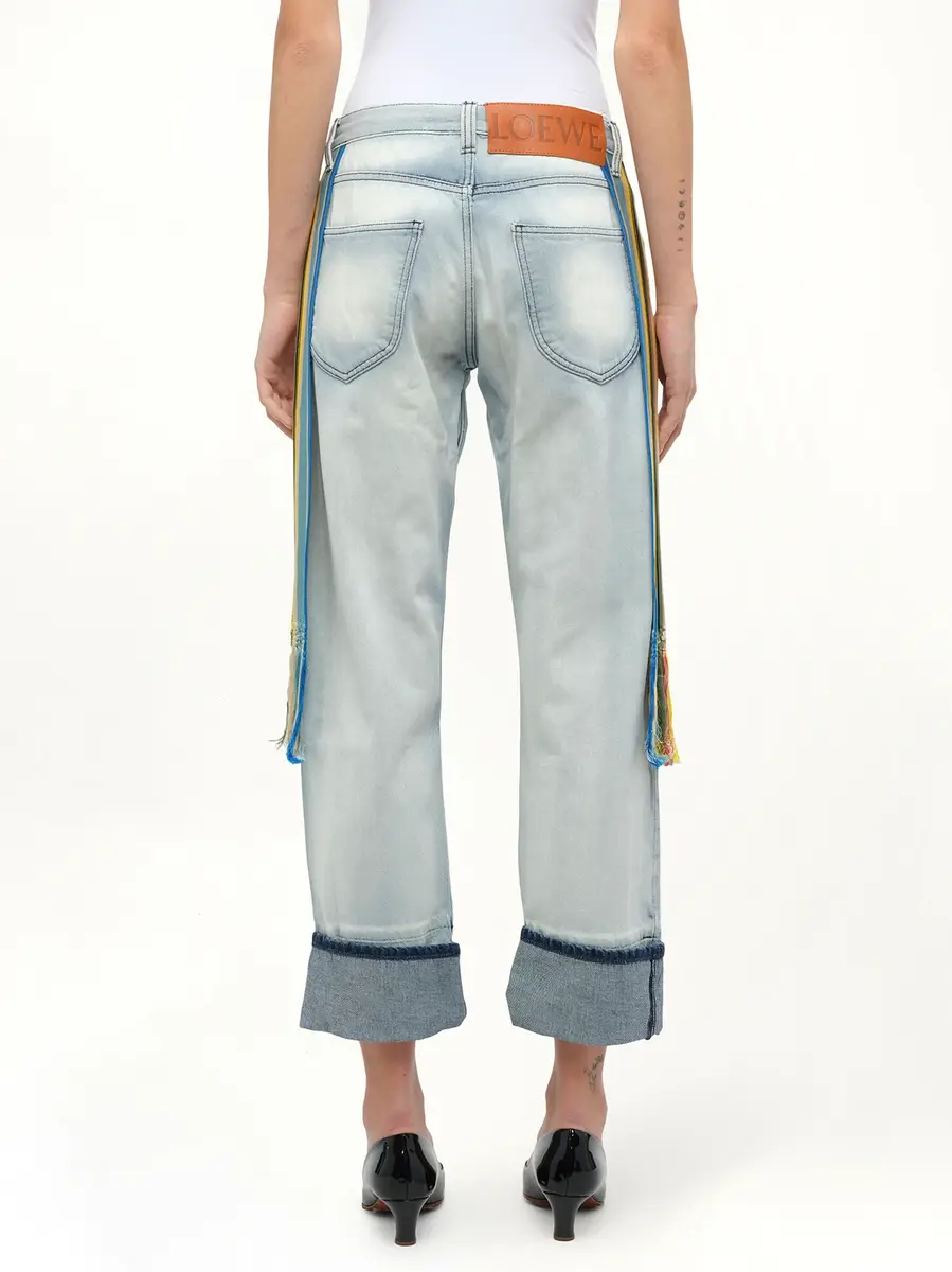 Loewe Stripe Bands Jeans in L Blue | Thumbnail 6 Loewe Stripe Bands Jeans in L Blue | Thumbnail 6