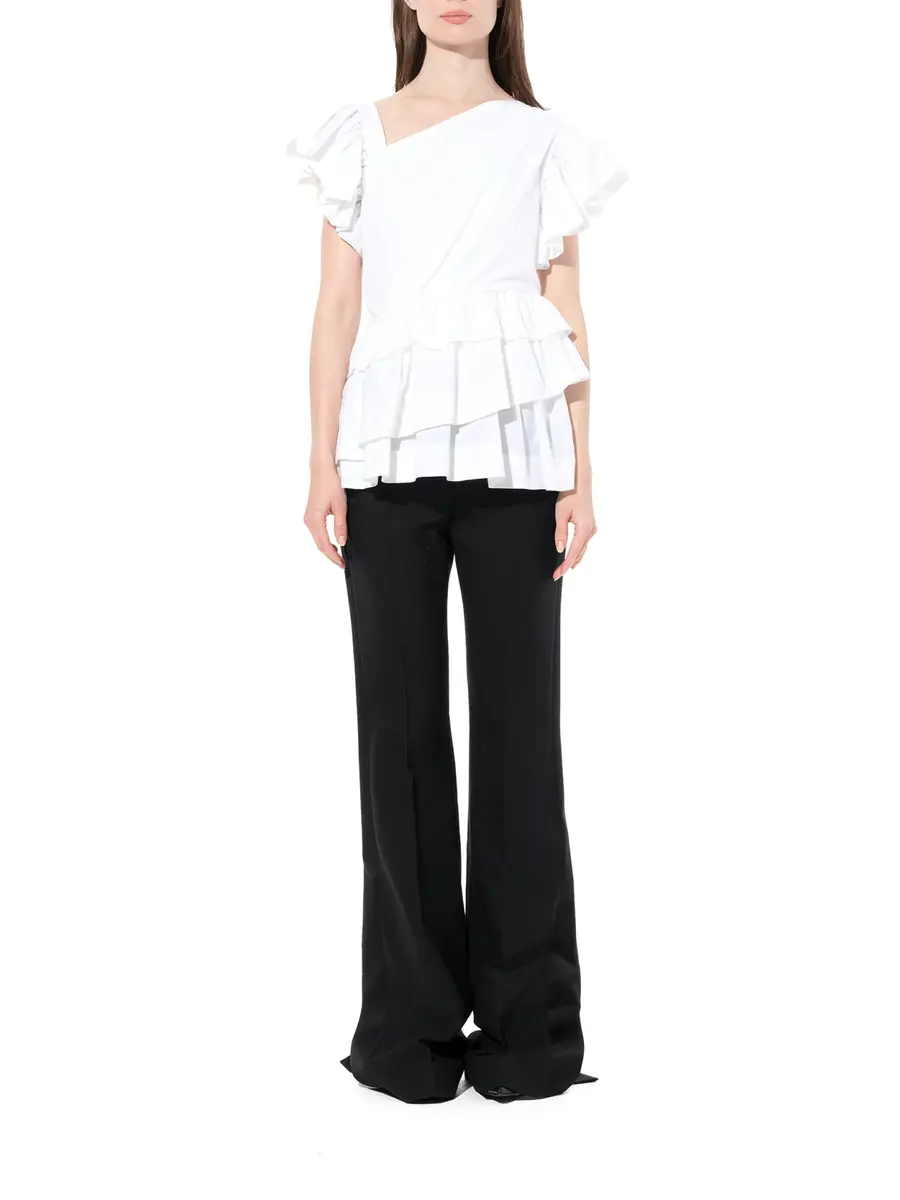 Alexander McQueen Shoulder Top | Thumbnail 4 Alexander McQueen Shoulder Top | Thumbnail 4