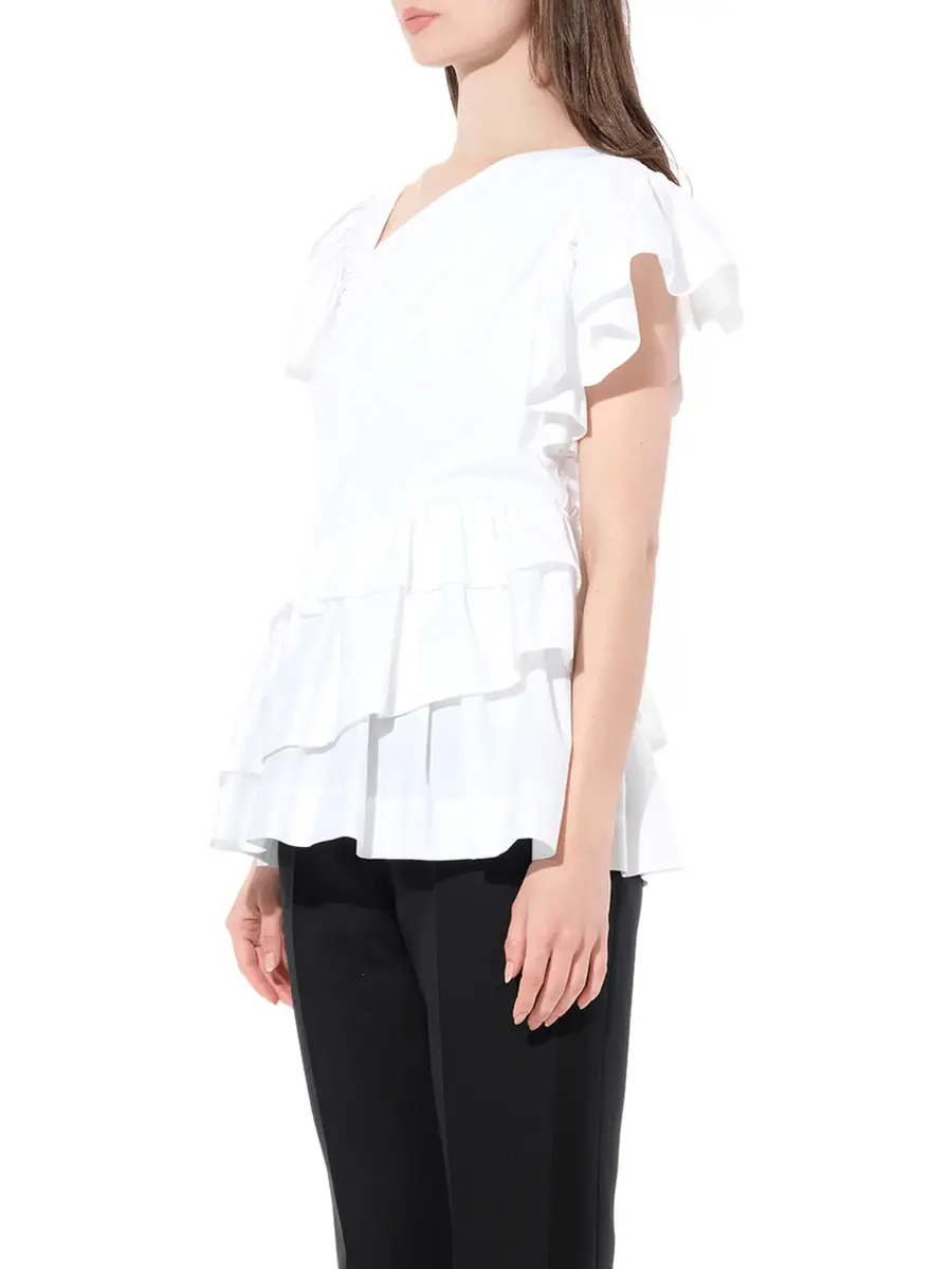 Alexander McQueen Shoulder Top | Thumbnail 5 Alexander McQueen Shoulder Top | Thumbnail 5