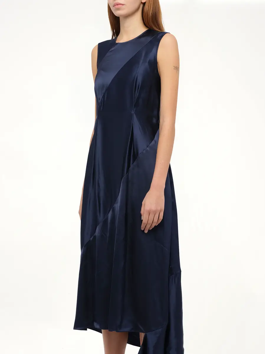 Loewe Sleeveless Satin Dress | Thumbnail 3 Loewe Sleeveless Satin Dress | Thumbnail 3