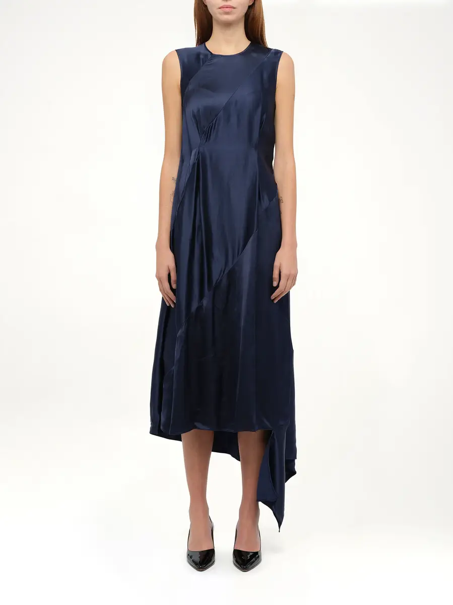 Loewe Sleeveless Satin Dress | Thumbnail 4 Loewe Sleeveless Satin Dress | Thumbnail 4