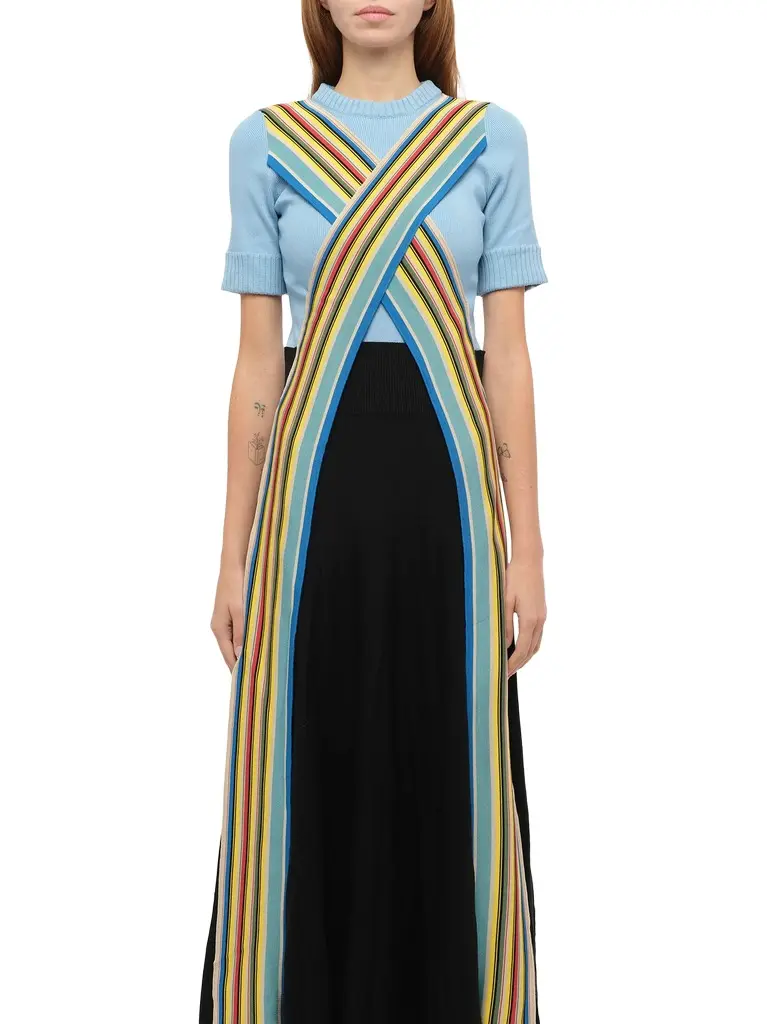 Loewe Stripe Bands Dress | Image 1 Loewe Stripe Bands Dress | Image 1