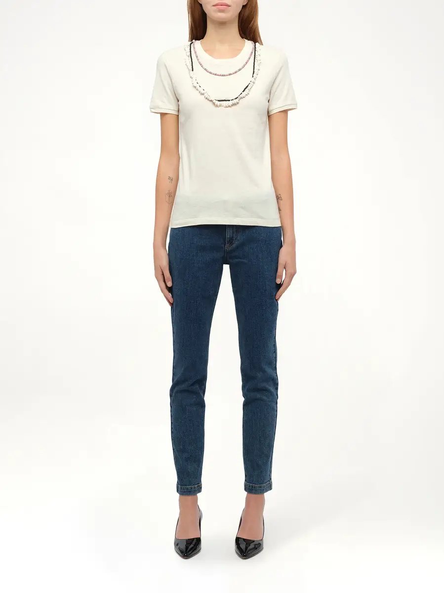 Loewe Loewe x Paula T-shirt Necklaces in Calico | Thumbnail 4 Loewe Loewe x Paula T-shirt Necklaces in Calico | Thumbnail 4