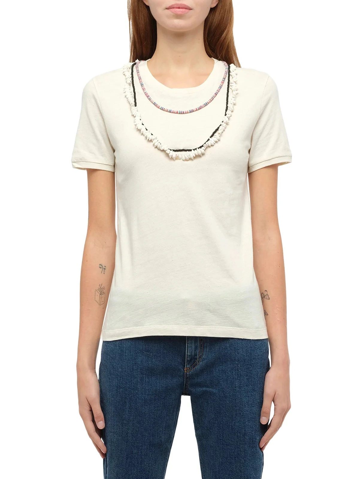 Loewe x Paula T-shirt Necklaces in Calico Loewe x Paula T-shirt Necklaces in Calico