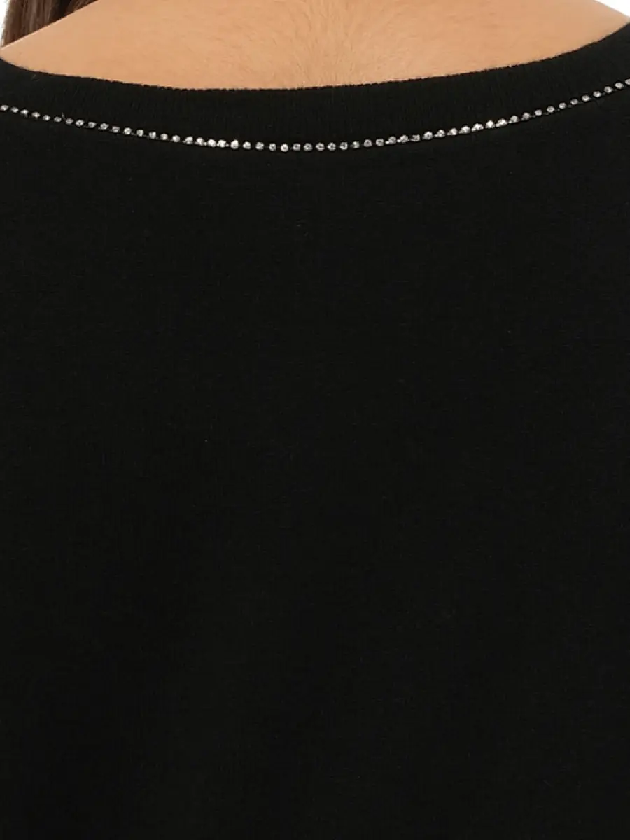 Givenchy Embroidered Strass V-neck | Thumbnail 2 Givenchy Embroidered Strass V-neck | Thumbnail 2