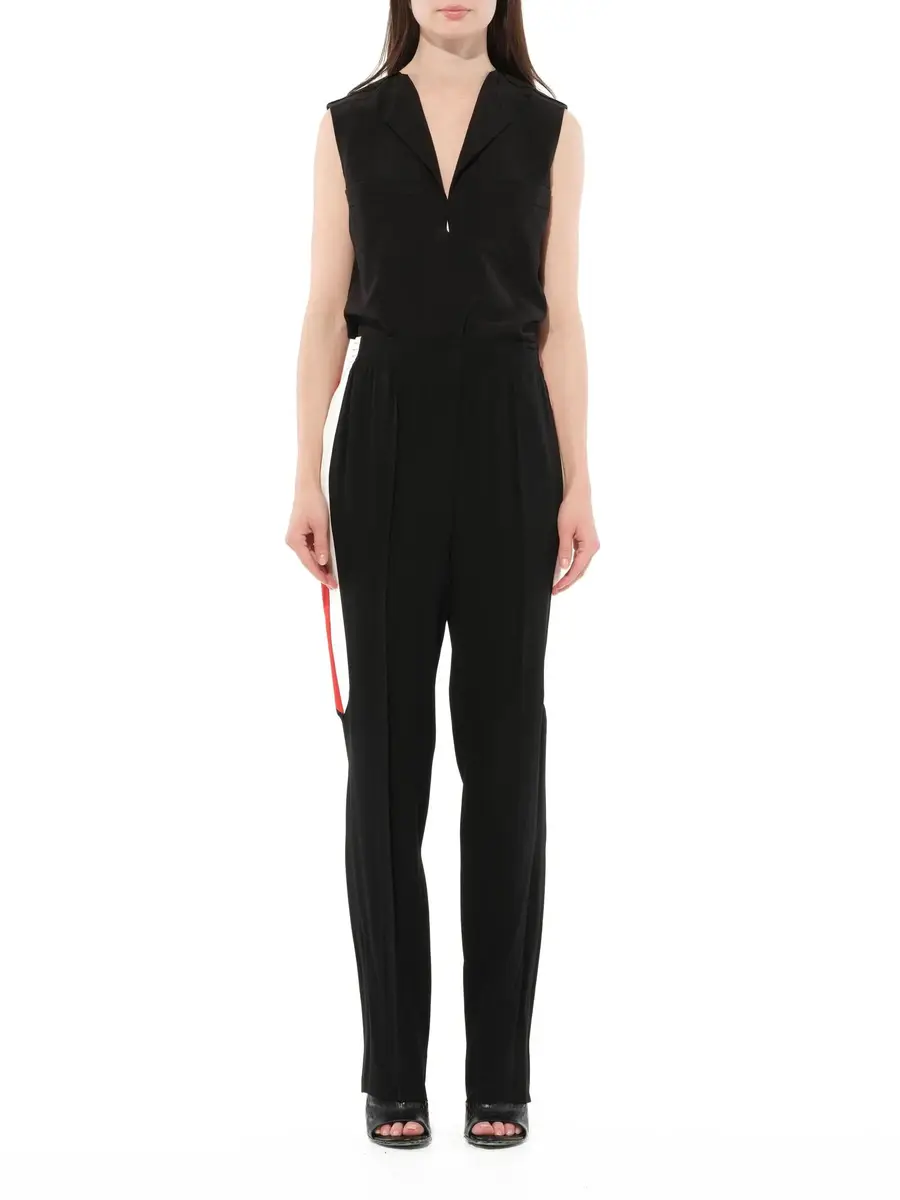 Givenchy Crepe Satin Fit Pants | Thumbnail 4