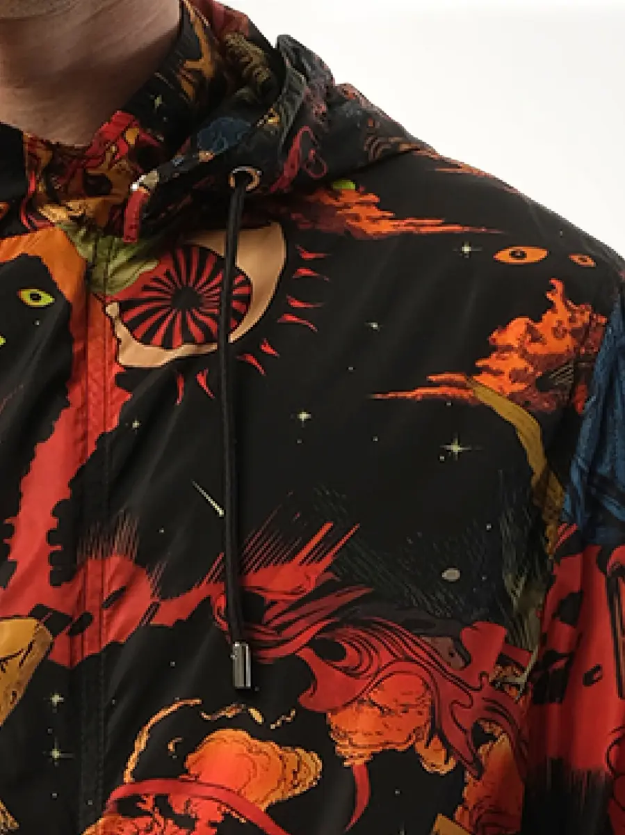 Givenchy Underworld Parka in Multicolor | Thumbnail 3 Givenchy Underworld Parka in Multicolor | Thumbnail 3