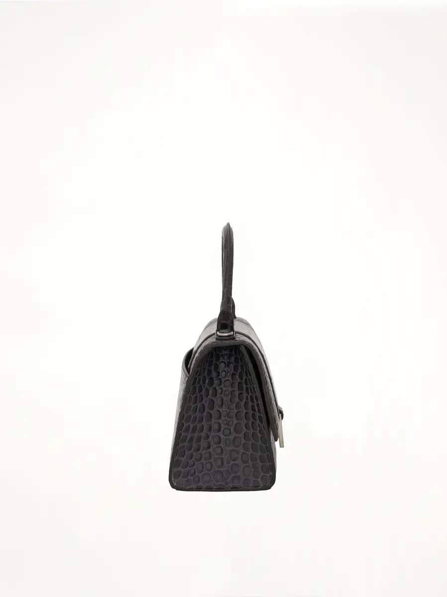 Balenciaga Hourglass Small Croco Embossed Bag | Thumbnail 2 Balenciaga Hourglass Small Croco Embossed Bag | Thumbnail 2
