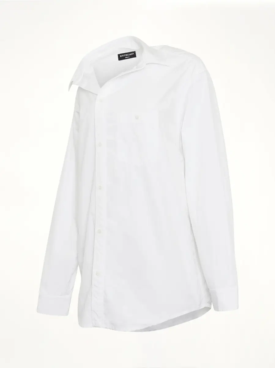 Balenciaga Off Shoulder Shirt | Thumbnail 3 Balenciaga Off Shoulder Shirt | Thumbnail 3